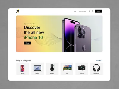 Rocket Gadget - landing page product design ui design ux design