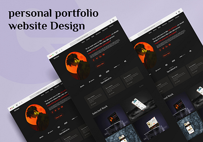 personal portfolio website Design app ui design design graphic design landing page design responsive ui design ui ui design ui ux design user experience design user interface deisgn ux ux design web application design web design web ui design website design