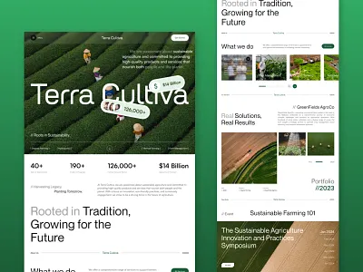 Tera Cultiva - Website Design - Creasions web design website development