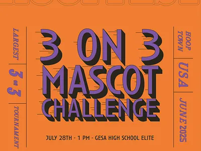 Spokane Hoopfest Social Identity Designs basketball branding design identity event design logo design sports