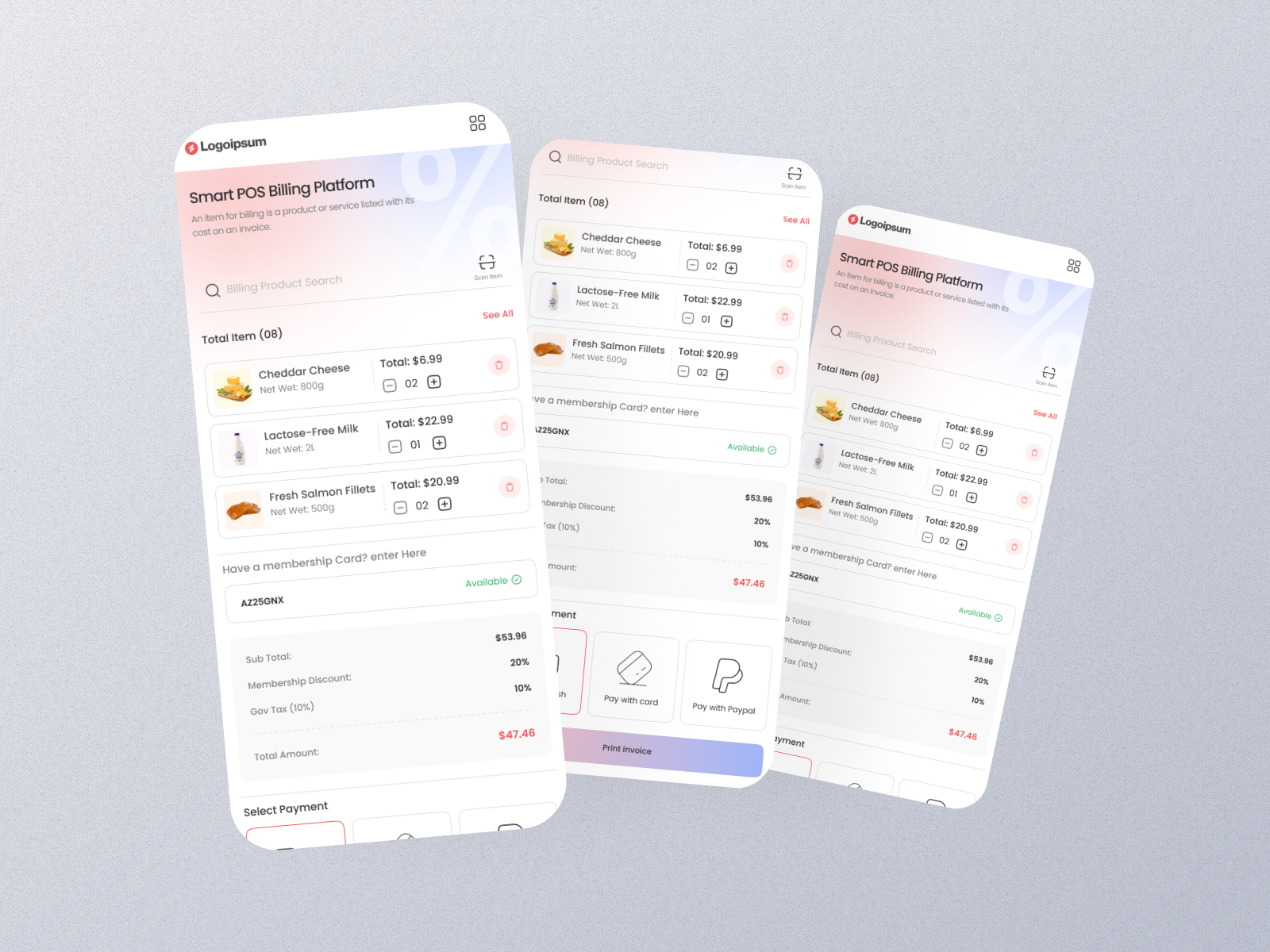 Example of Mobile App UX/UI Design