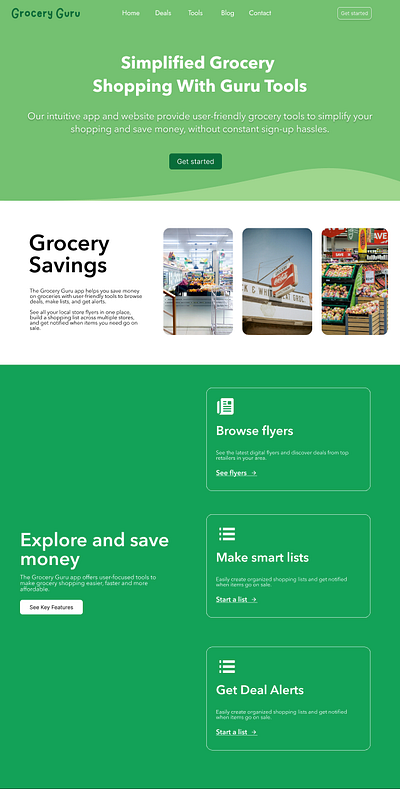 Grocery Guru - UI/UX design illustration product design ui ui ux user interface user interface design ux design