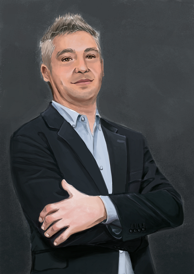 Boss commission digitalart illustration portrait realisticpaint