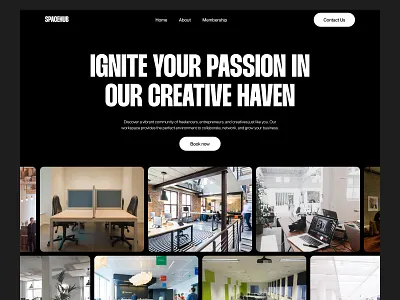 Workspace Hero section design hero herosection landingpage ui uiuxdesign ux web design workspace