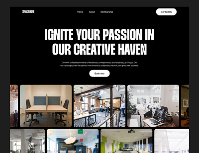 Workspace Hero section design hero herosection landingpage ui uiuxdesign ux web design workspace