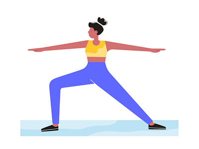 Able | Health Care Brand Illustration Style Development app illustration branding character design digital art fitness graphic health illustration illustration art product illustration ui vector vector art yoga