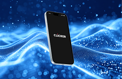 Clicker app — presentation remote control clicker design concept ios mobile app ui