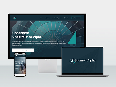 Gnomon Alpha brand design branding design digital design figma framer graphic design logo naming web design website