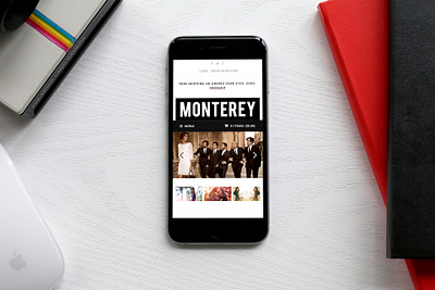 Monterey - Premium Shopify Theme branding ecommerce shopify shopping template theme ui