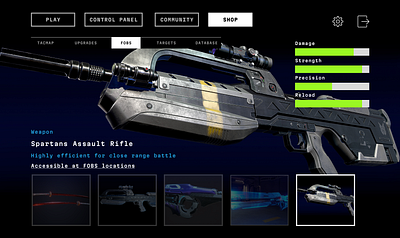 Halo Game - Select Weapon