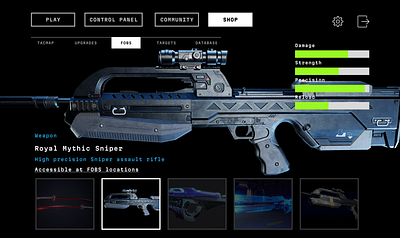 Halo Game - Select Weapon