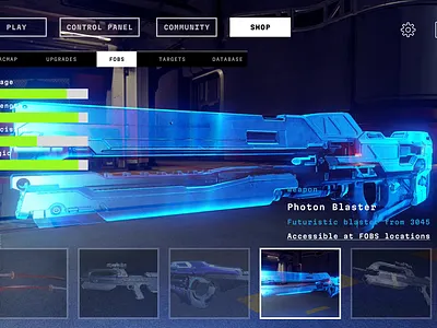 Halo Game - Select Weapon