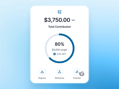 swiftbank: AI Digital Banking Payment App - Saving Pot Progress ai banking app banking app banking assistant banking ui kit blue clean dark blue digital banking app finance app finance ui kit minimal mobile banking app modern money saving app payment app progress chart ui saving app saving goal ui saving pot app soft