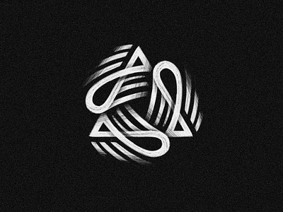 الثالوث والشكل ✦ Logo Concept 09 3 christian cycle fish form geometric holy illustration jesus logo logodesign logotype river sacred shape three triangle trinity vortex wave