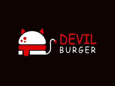 🔥 DEVIL BURGER 🔥 branding food illustrator logo