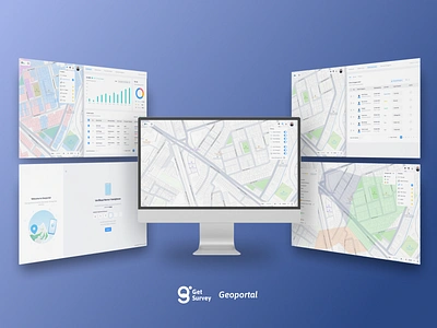 GetSurvey - Geoportal (GIS) geoportal geospatial getsurvey getsurvey geoportal gis uiux