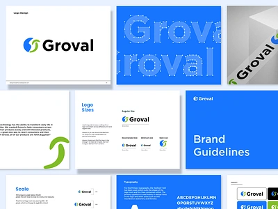 Groval Brand Guidelines, style guide book, branding deck, logo brand brand book brand identity brand manual brand style guide branding branding and identity branding deck branding guide branding guidelines corporate identity guidelines logo logo design logo designer logo style guide logotype morden logo style guide styleguide