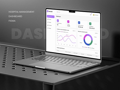 Hospital Management Dashboard Design admin clinic dashboard design doctor healthcare herosection hospital management medical nurse patients typography ui uiux uiuxdesign ux uxdesign webapp