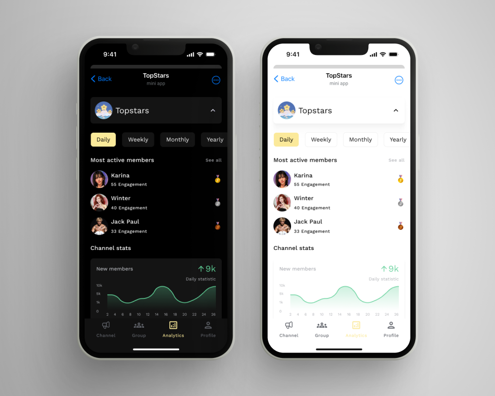 Example of UI/UX Design