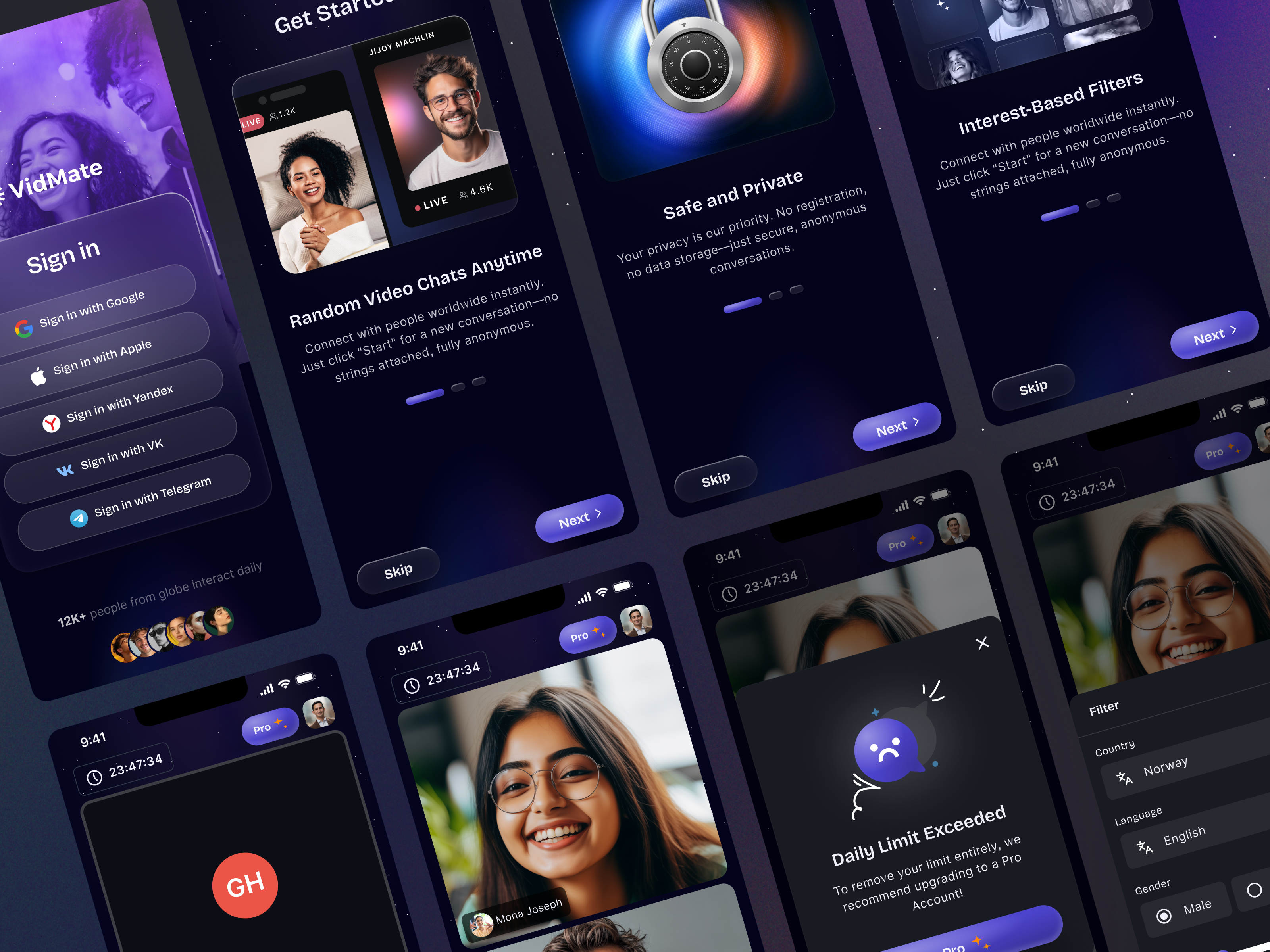 Example of Figma Mobile And Website UI UX Design