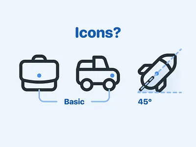 Icons in blu article blog handoff icon design icon pack icons