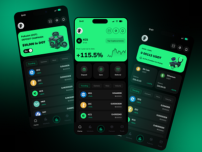 Crypto mobile app crypto crypto app crypto platform crypto trading crypto ui crypto ux crypto wallet design financial mobile trading stock trading trading app trading tools trading ui ui trading ux trading wallet app wallet mobile app