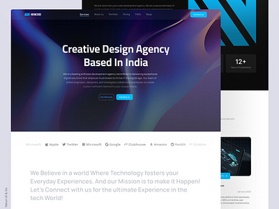 NovaCode Digital Agency Website agency agency website concept creative agency design development agency digital agency figma landing page design software agency ui webdesign website