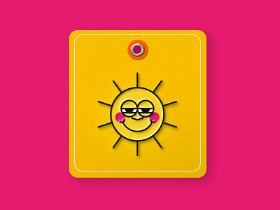 Feeling Good design enamel enamel pin feeling good illustration pin prendedor sol sun