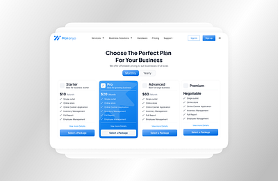 Makaryo - Payment plan payment plan subscription uibusiness uidesign upgrade plan