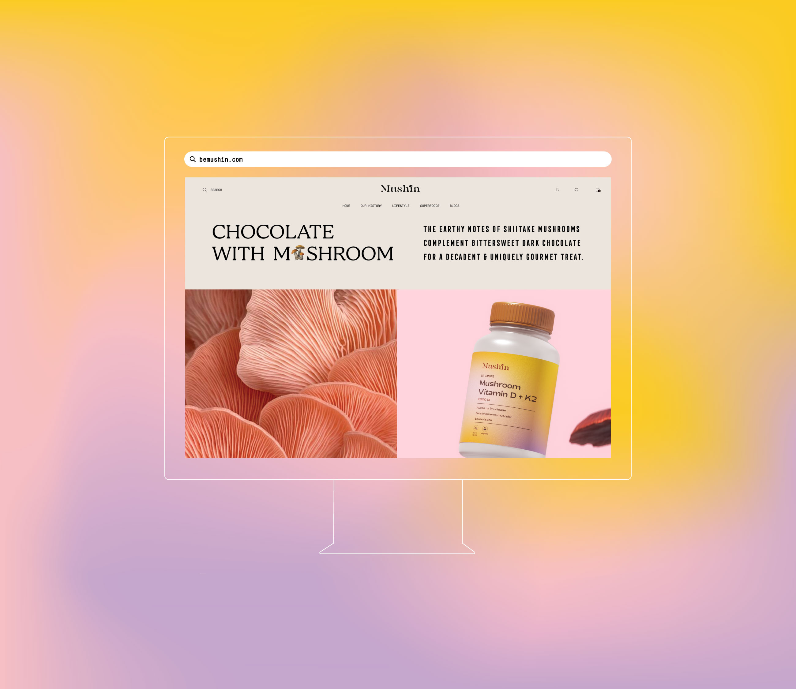 Example of Bundle 2 / Branding & Web Package