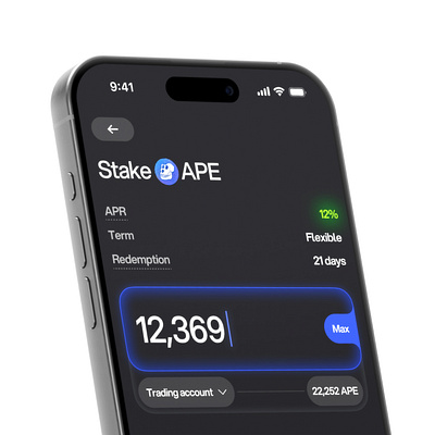 Staking app crypto cryptowallet dex dex stake modern product design stake staking ui ux wallet web3 web3 wallet