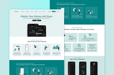 Mintable - Website design design ui ux website design