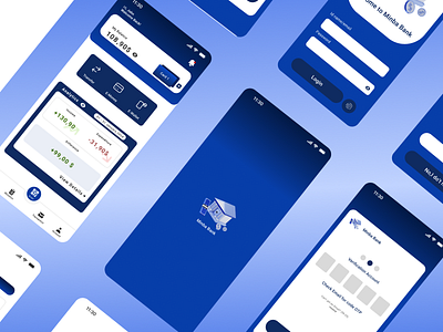 Minbank App app design interface ui ux