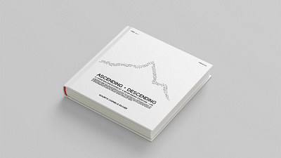 ASCENDING & DESCENDING BOOK COVER AND LAYOUT DESIGN book cover book cover design graphic design graphic designer layout typography