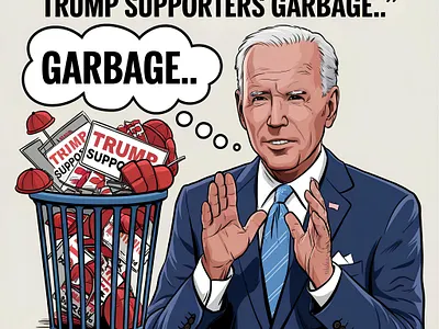 meme post on joe biden graphic design