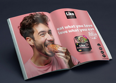 LikeMeat – Pflanzliche Fleischalternativen branding graphic design