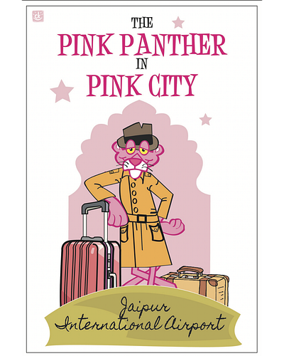 Digital Illustration Series adobe illustrator catherin kuruvilla comic art style concept art digital illustration graphic design illustration illustration series illustrator jaipur landmarks modern illustration style pink city pink panther pink panther art pink panther in pink city retro visual storytelling