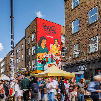 A Recipe for Magic X Alyah Holmes eat family food and drink london manchester mural public art vibrant