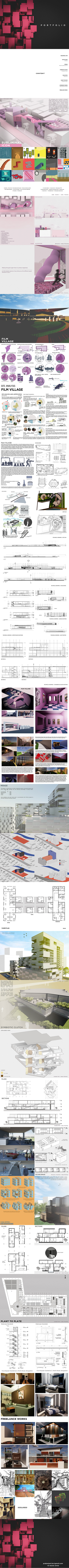 Design Portfolio - Architecture architecture portfolio