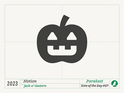 Icon of the Day #57 cute design face halloween icon icons illustration ios jack o lantern pumpkin ui vector