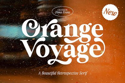 Orange Voyage Vintage Serif Family bold font bold serif font chic font classy font fashion font fat serif font magazine font modern font modern serif font retro font serif font vintage font vintage serif font