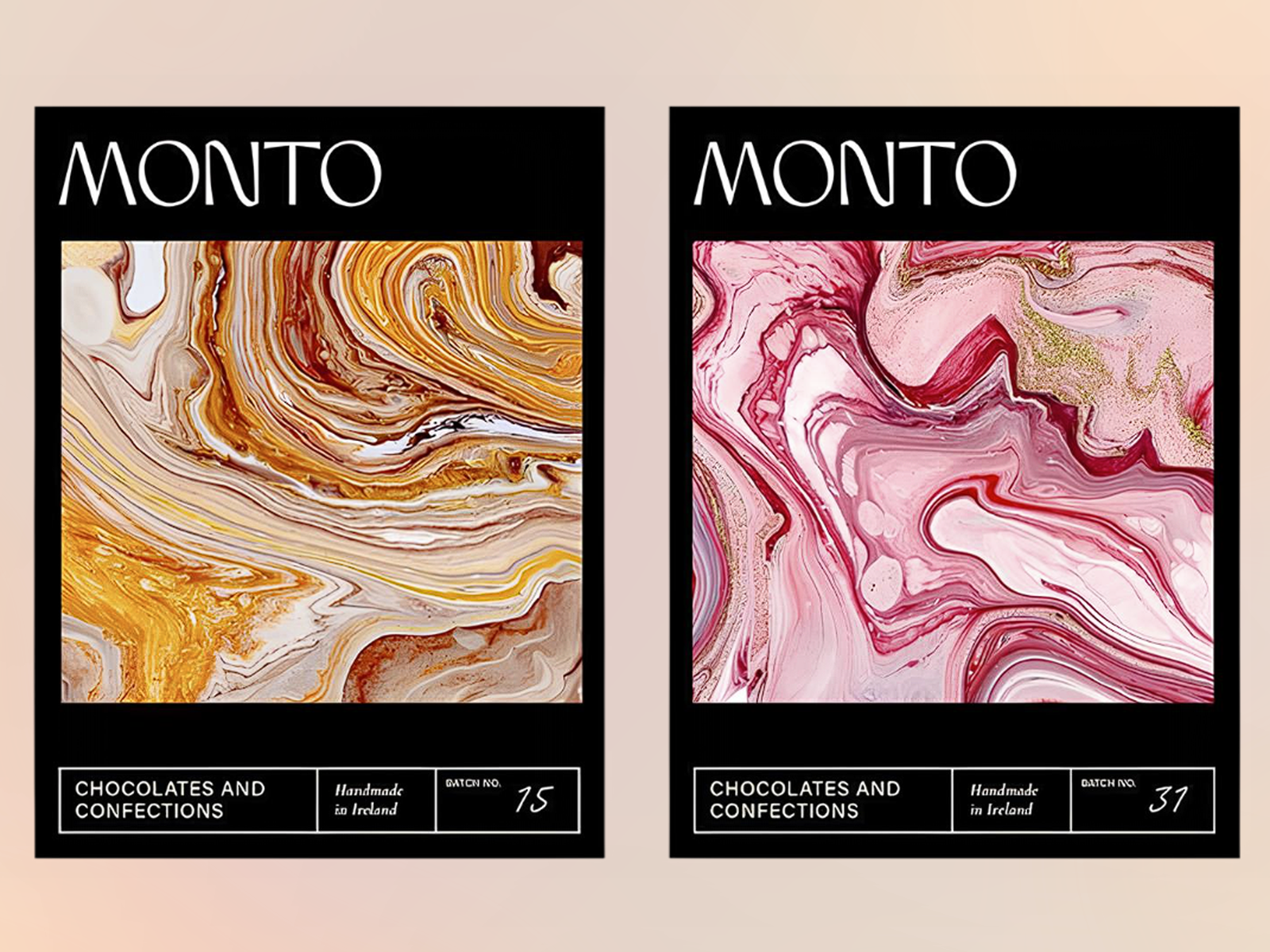 MONTO - Branding & Packaging Design brand brand identity branding studio chocolate chocolate logo cocoa design food handmade label logo logotype packaging snack sweet typography ui design web