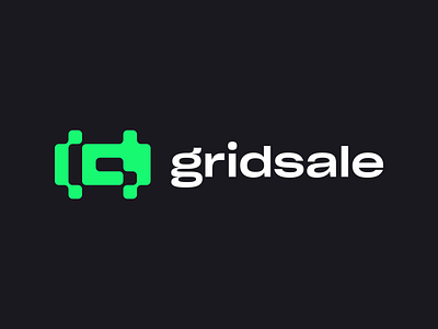 Gridsale bento brand branding crypto cryptologo design font identity logo logodesign logomark logotype mark vector visualidentity