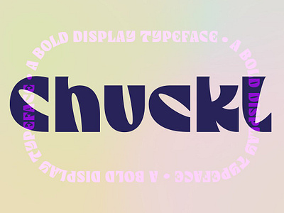 Chuckl A Bold Display Typeface bold display typeface bold font branding font chuckl a bold display typeface chunky font display font display sans display type display typeface fun font heavy display font heavy font logo font poster font quirky quirky font sans serif typeface whimsical font