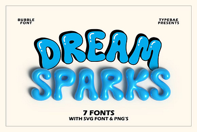 Dream Sparks Bubble Display Font 3d font 90s font bubble font cartoon font comic font display font dream spark font dream sparks bubble dream sparks bubble display font fun font groovy font hand drawn font hippie font layered font logo font poster font quirky font realistic font retro font sticker font