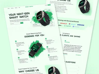 Smart Watch⌚ 3d connectedwearables fitnesstracking healthtracking heartratemonitor realtimemonitoring smartdeviceintegration smartwatchplatform smartwatchsaas wearableinnovation wearabletech