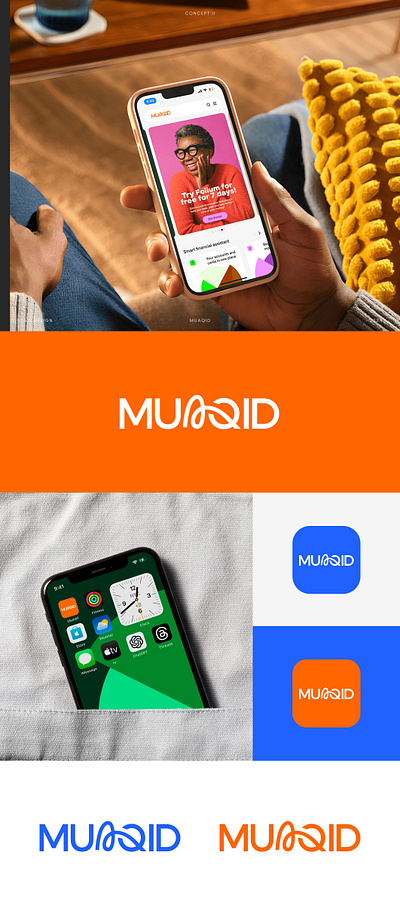 Muaqid Visual Identity brand identity brand style guideline branding digital design digital logo graphic design logo logo design ui visual identity