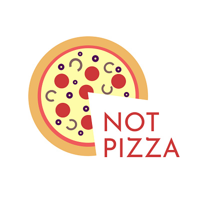 NOT Pizza illustration