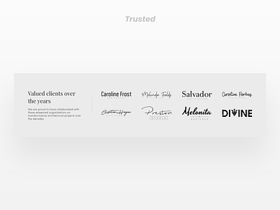 Trusted design ui visual design web desing