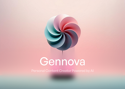 Gennova Announcement ai branding content design generative ai graphic design illustration logo poster ui